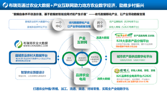 布瑞克黃桂恒 以農業大數據為切點，構建鄉村振興賦能全圖景的互聯網銷售新生態